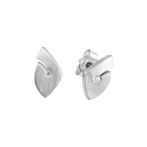 Ohrstecker aus 950er Platin »100046« mit Diamanten