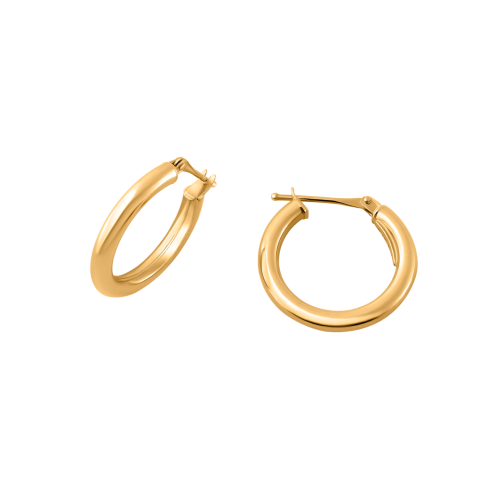 Creolen aus 585er Gelbgold »100871«