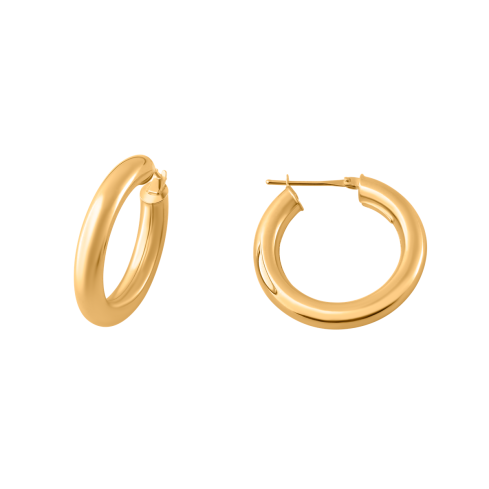 Creolen aus 585er Gelbgold »100873«