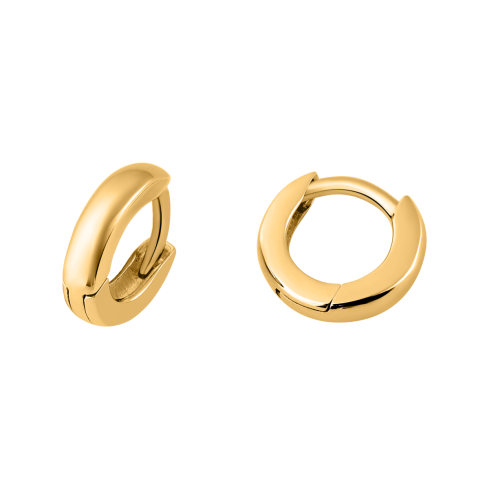 Creolen aus 585er Gelbgold »100898«