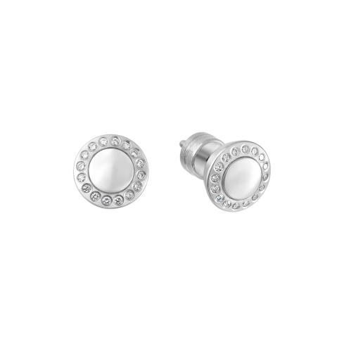 Ohrstecker aus Edelstahl »101153« mit Diamanten