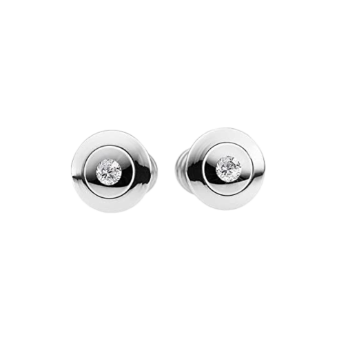 Ohrstecker aus Edelstahl »101154« mit Diamanten