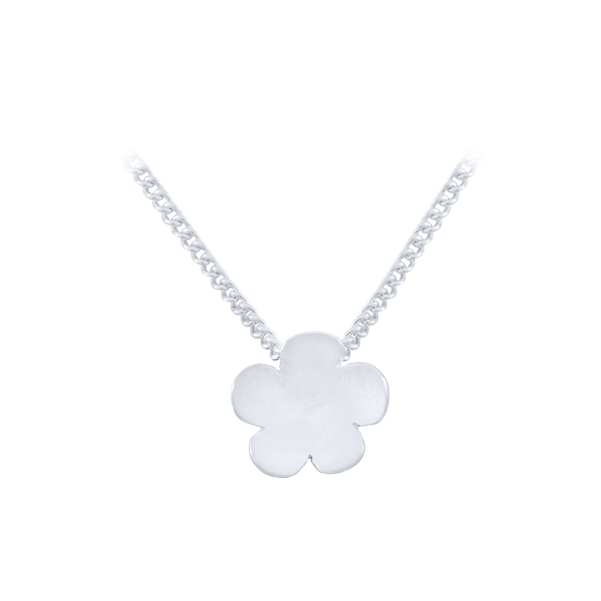 Anhänger aus 925er Silber »Blume, 100295«