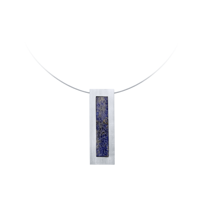 Anhänger aus 925er Silber »100356« mit Lapis