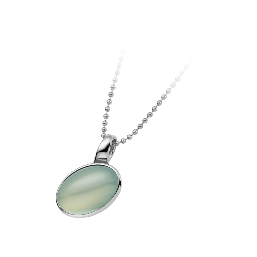 Anhänger aus Edelstahl »101070« mit Chalcedon