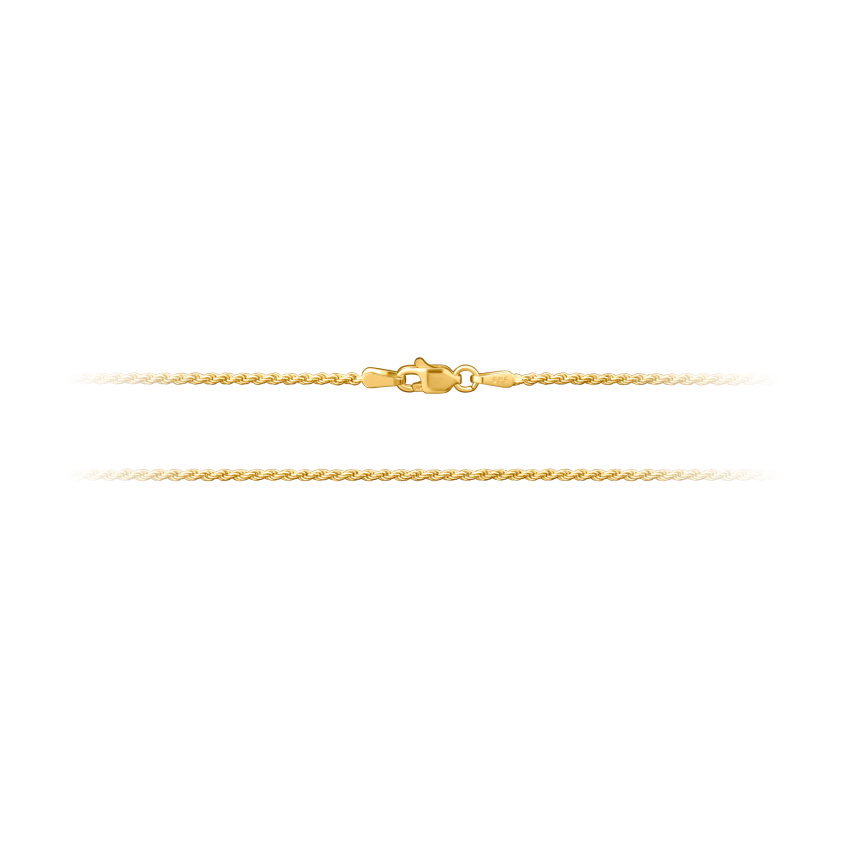 Halskette aus 585er Gelbgold »Kordelkette (Rope Kette), 100724«