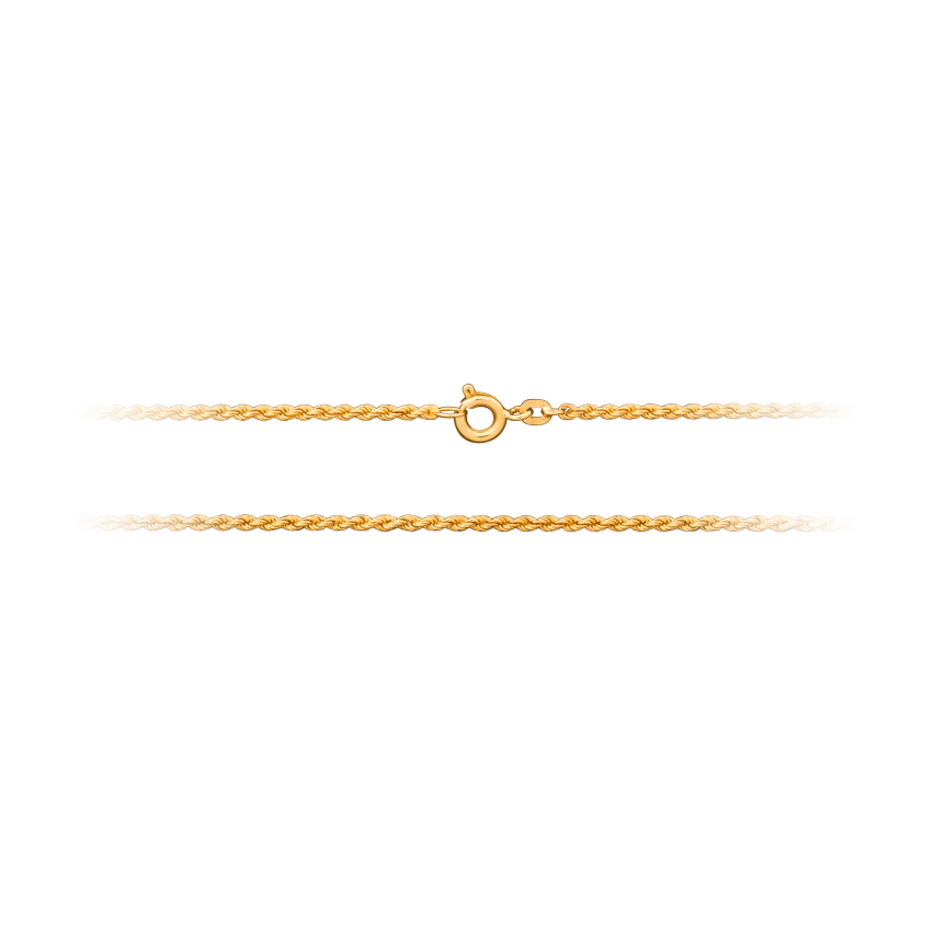 Halskette aus 585er Gelbgold »Kordelkette (Rope Kette), 100725«
