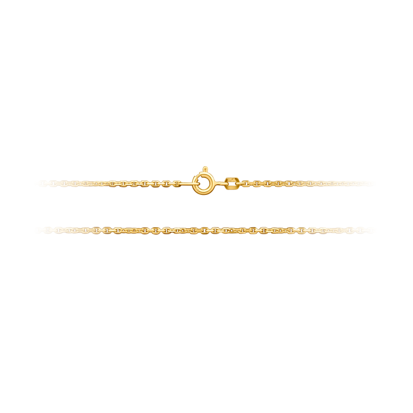 Halskette aus 585er Gelbgold »Ankerkette, 100754«