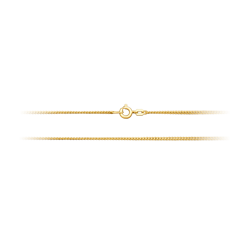 Halskette aus 585er Gelbgold »Panzerkette, 100765«