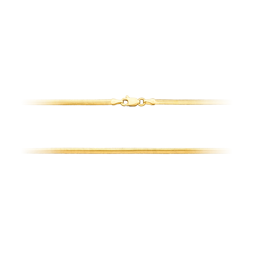 Halskette aus 585er Gelbgold »Schlangenkette, 100784«