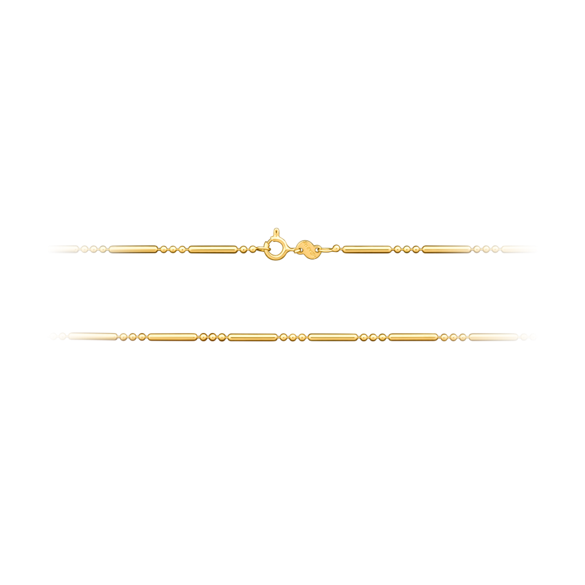 Halskette aus 585er Gelbgold »Kugelkette, Stabkette, 100790«