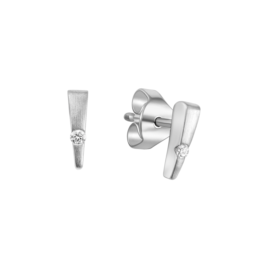 Ohrstecker aus 950er Platin »100061« mit Diamanten