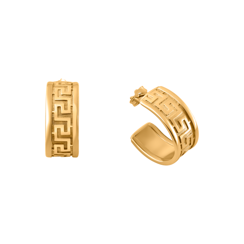 Creolen aus 585er Gelbgold »100875«