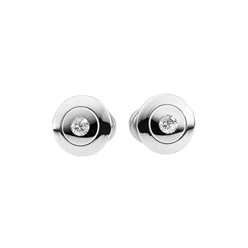 Ohrstecker aus Edelstahl »101154« mit Diamanten