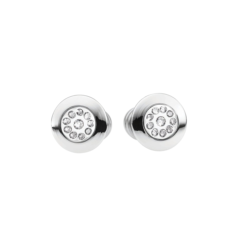 Ohrstecker aus Edelstahl »101155« mit Diamanten